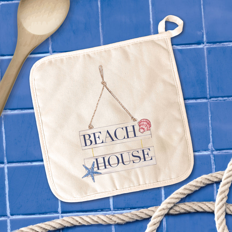 Beach House - Cotton Pot Holder