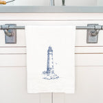 Sketched Lighthouse (Round) - Cotton Tea Towel