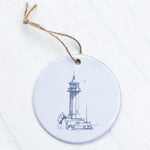 Sketched Lighthouse (Angular) - Ornament
