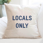 Locals Only - Square Canvas Pillow