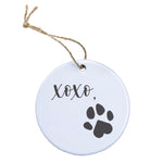XOXO Heart Paw - Ornament