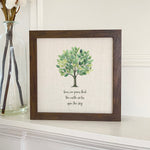Trees are Poems - Framed Sign