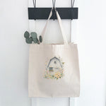Floral Barn - Canvas Tote Bag