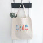 Patriotic Popsicle - Canvas Tote Bag