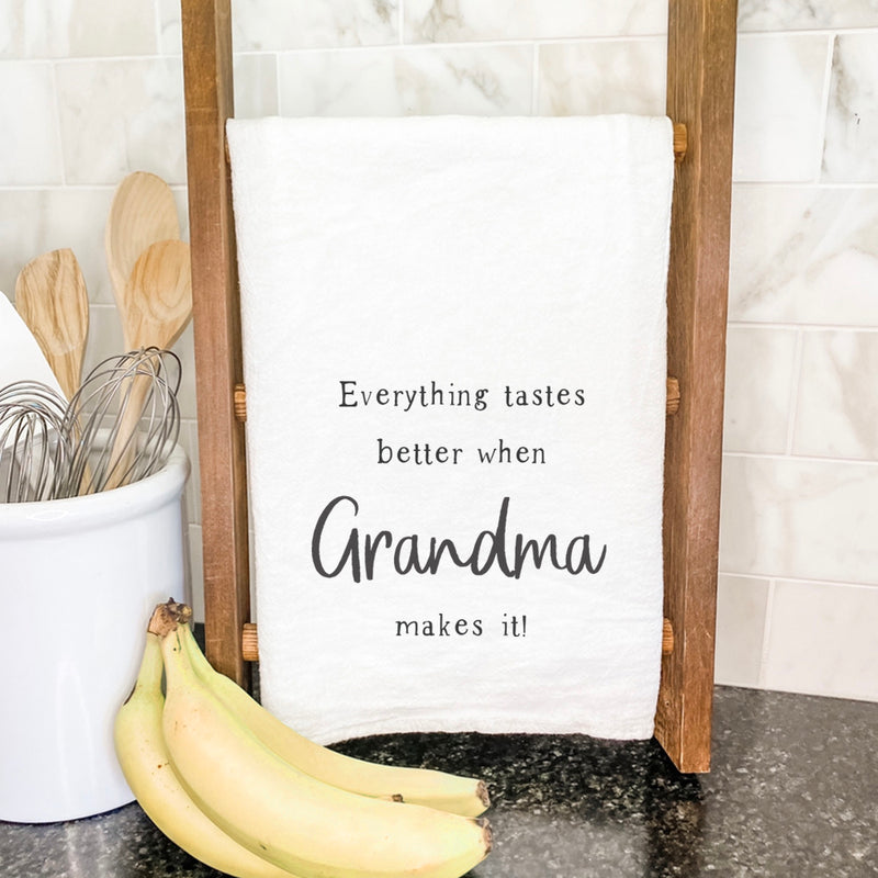 Tastes Better Grandma - Cotton Tea Towel