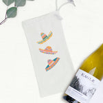 Sombreros - Canvas Wine Bag