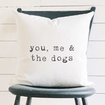 You, Me and... - Square Canvas Pillow
