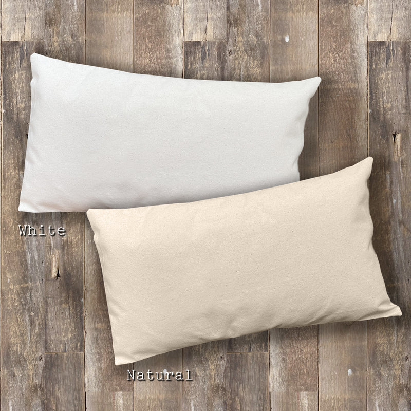Mr & Mrs - Rectangular Canvas Pillow