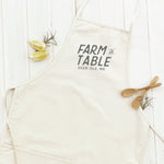 Farm to Table w/ City, State - Women's Apron