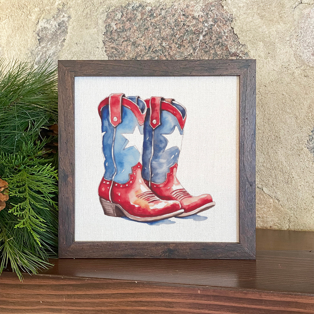 Patriotic cowboy boots best sale