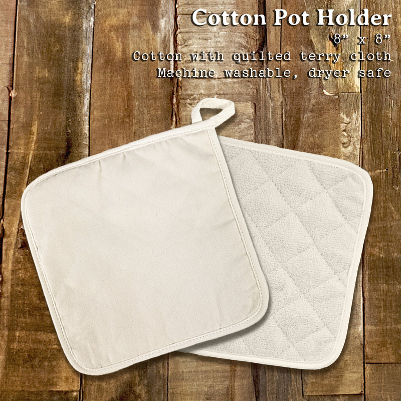 Great Outdoors w/ City, State - Cotton Pot Holder