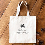 Jeep Road Less Traveled - Canvas Tote Bag