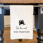 Jeep Road Less Traveled - Cotton Tea Towel
