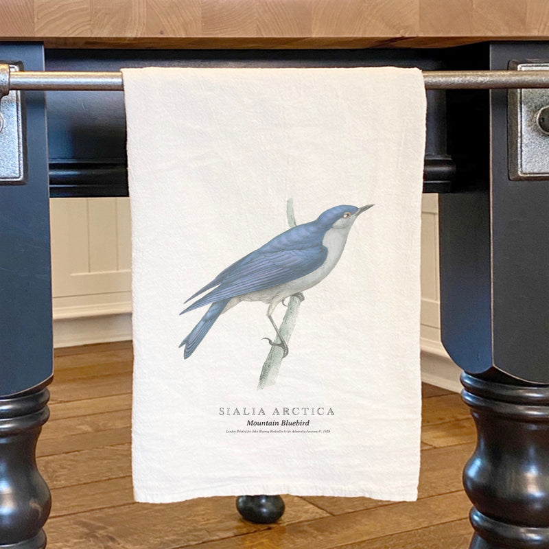 Mountain Bluebird - Cotton Tea Towel
