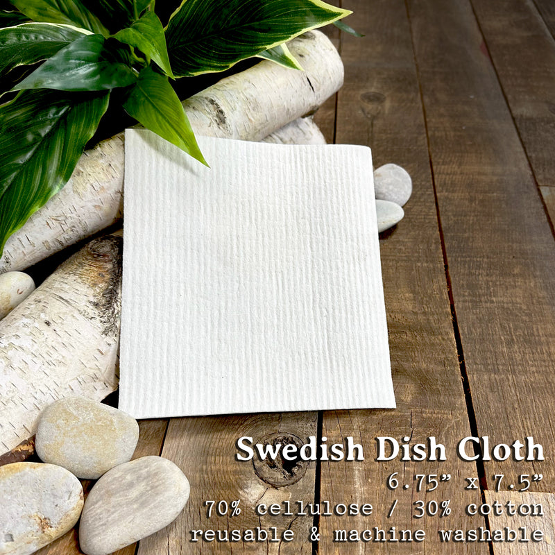 Watercolor Bear, Bear Scene 2pk - Swedish Dish Cloth
