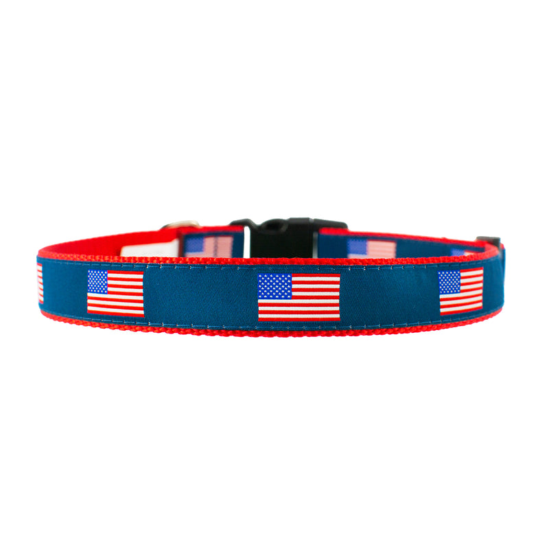 American Flag - Dog Collar