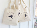 State Badge and Motto - Custom Canvas Tote Bag