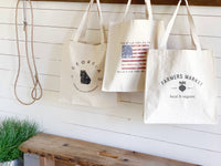 American Flag - Canvas Tote Bag