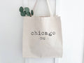 Area Code - Custom Canvas Tote Bag
