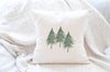 Three Trees - Square Canvas Pillow