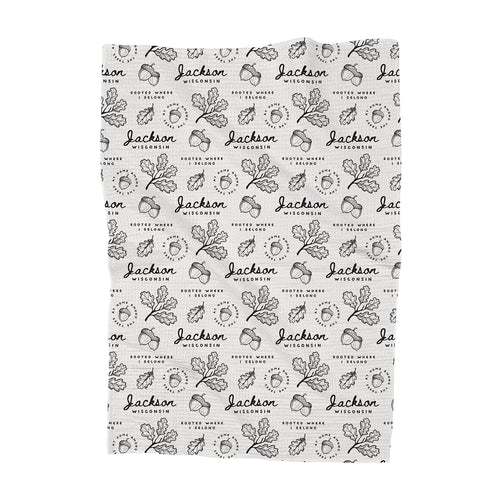 At Home Among Trees - Custom Waffle Weave Towel