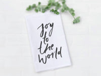 Joy to the World - Cotton Tea Towel