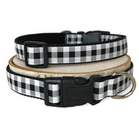 Farmhouse Check - Dog Collar