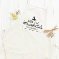 North Pole Milk & Cookies - Women's Apron