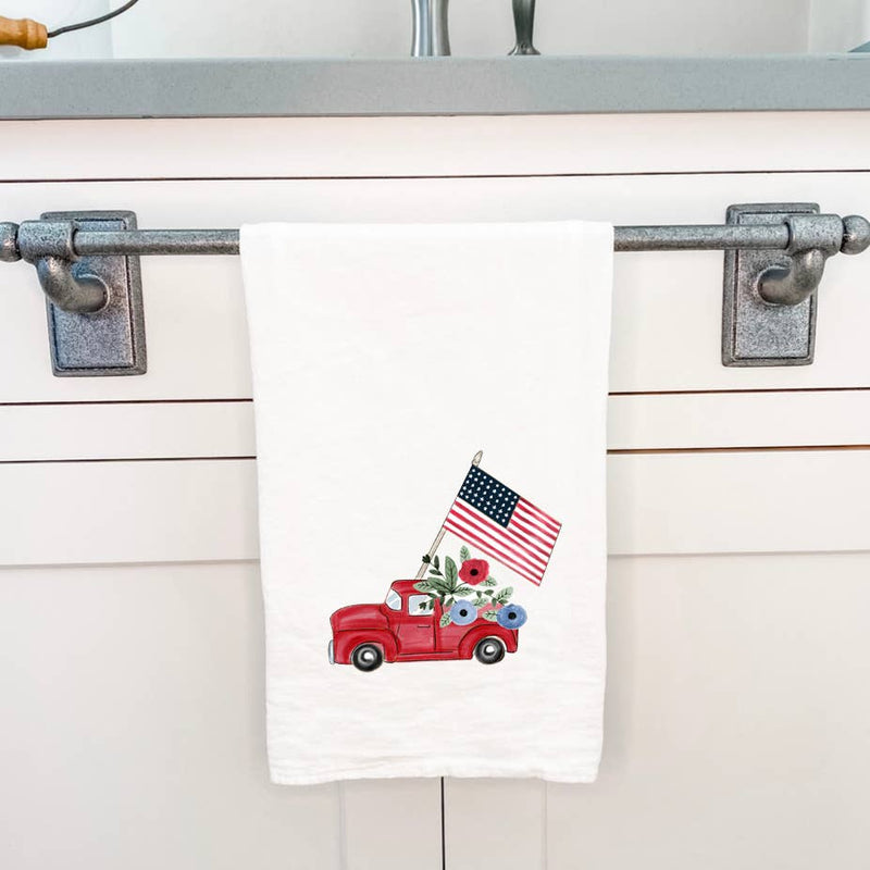 Patriotic Pick Up - Cotton Tea Towel