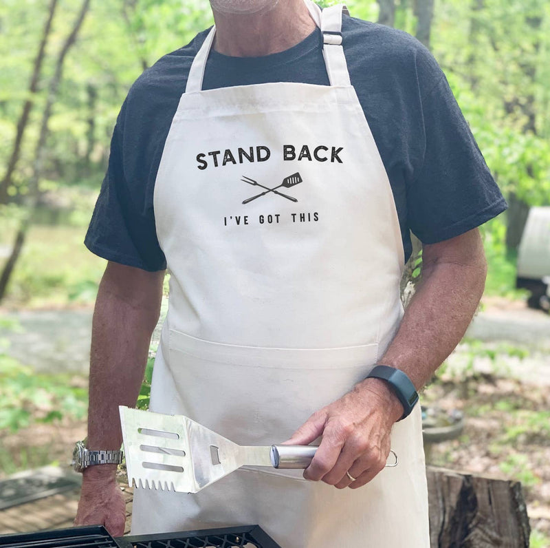 Dad's Stand Back I've Got This - Apron