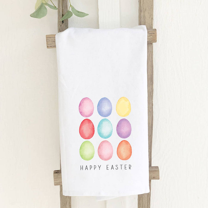 Happy Easter Eggs - Cotton Tea Towel
