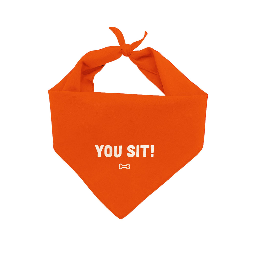 Sassy Pet Bandana - You Sit