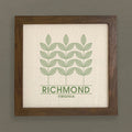 Three Plants City State - Custom Framed Sign