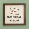 From City with Love - Framed Sign