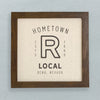 Hometown Custom - Framed Sign