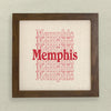 Retro Repeats - Custom Framed Sign
