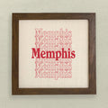Retro Repeats - Custom Framed Sign