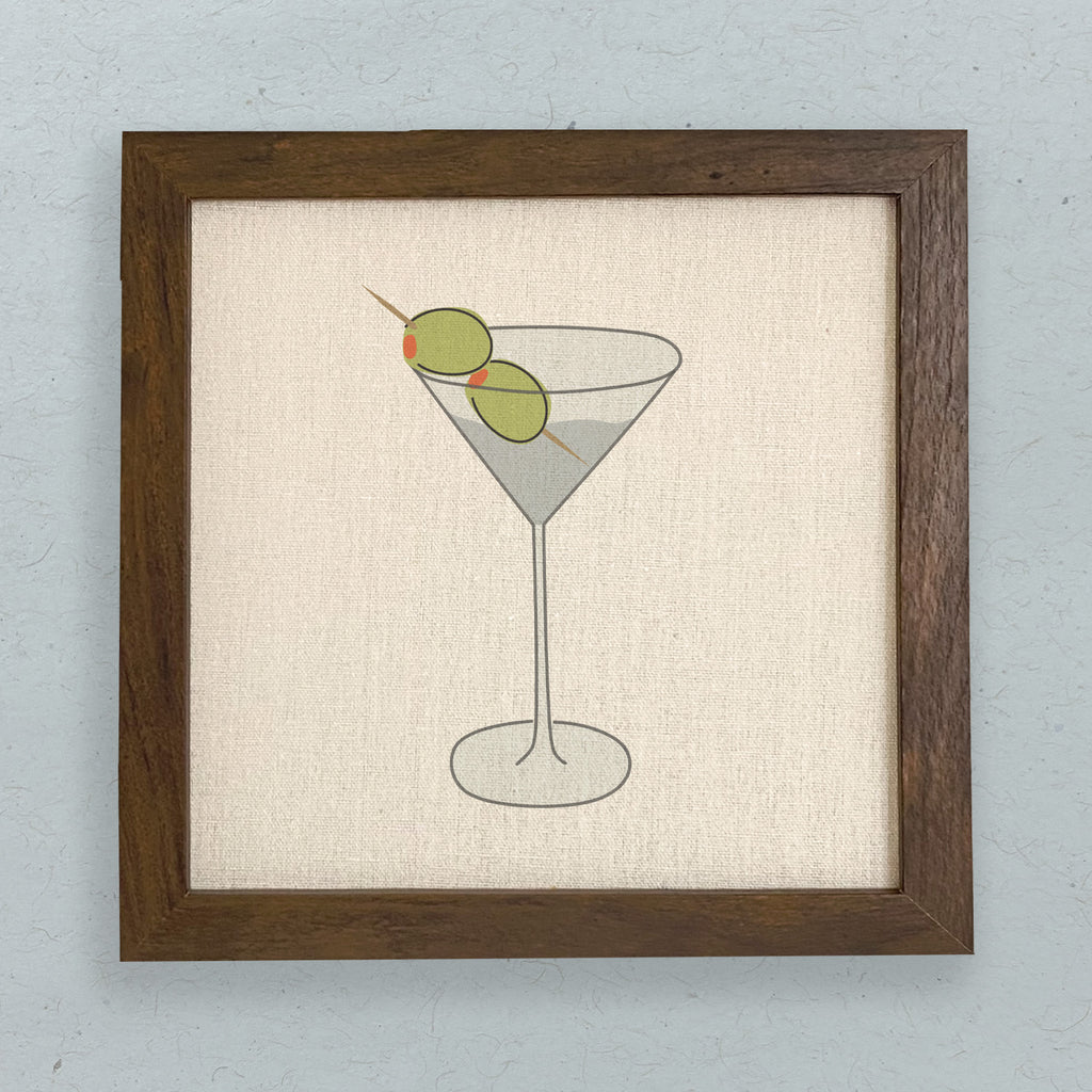Deux Olives - Customizable Framed Sign
