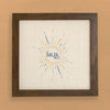 Le Soleil Brille (The Sun is Shining) - Framed Sign