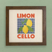 Limoncello - Framed Sign