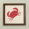 Red Crab - Framed Sign