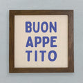 Buon Appetito - Framed Sign