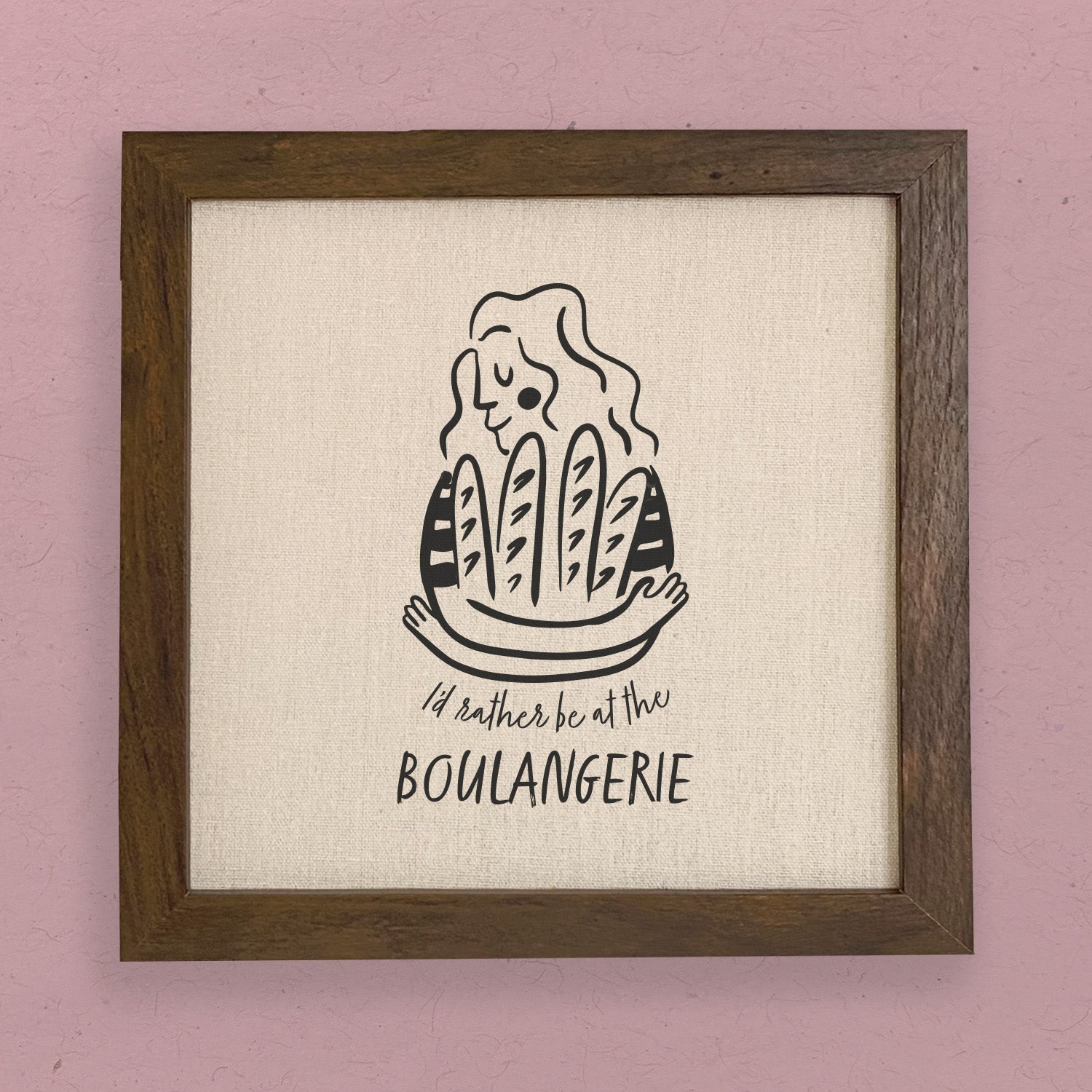 Boulangerie - Framed Sign