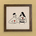 Wine Conversations - Framed Sign