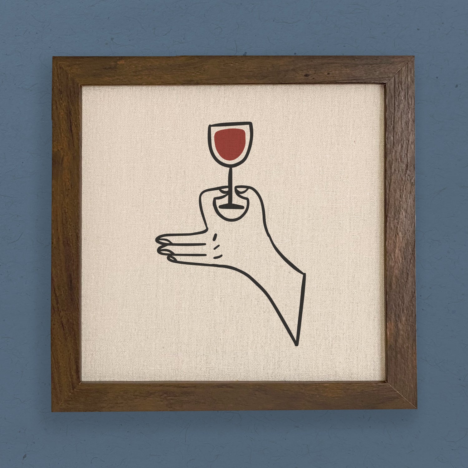 Wine Etiquette - Framed Sign