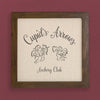 Cupid's Aarows - Valentine's Framed Sign