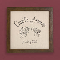 Cupid's Aarows - Valentine's Framed Sign