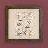 Ghouls Stamps - Halloween Framed Sign