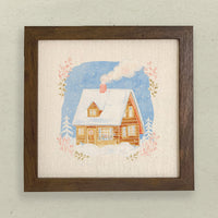 Hygge Cabin - Customizable Framed Sign
