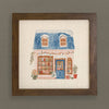 Cozy Winter Storefront - Customizable Framed Sign
